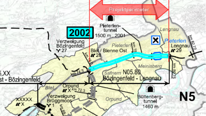 N05.80 MP-220010 - EM Bözingenfeld - Lengnau - Bauherrenvermesser (ID 12023) Phase MK / AP - IBN / Abschluss